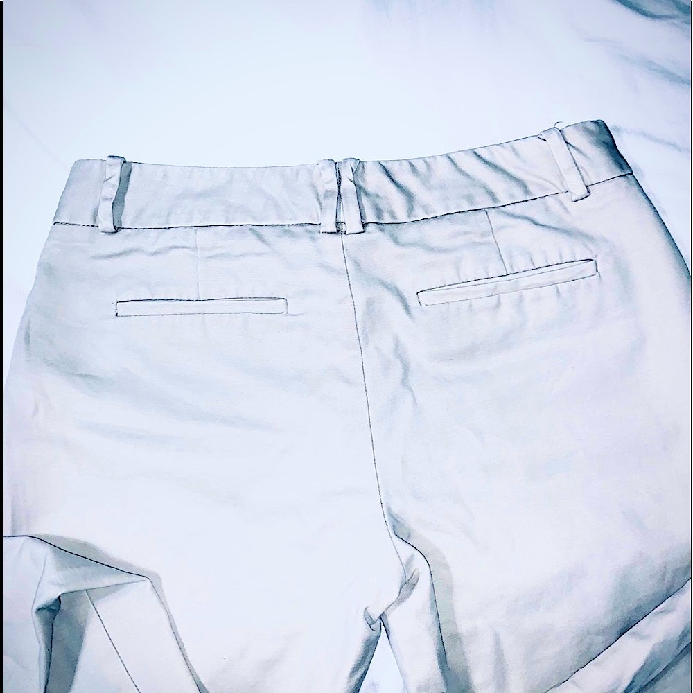 Calvin Klein Khaki Crop Ankle Dress Pants